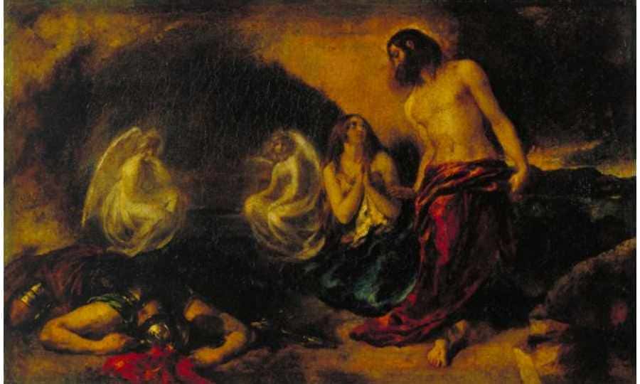 etty Le Christ apparaissant a Marie Madeleine 1843  tate 